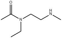 Acetamide, N-ethyl-N-[2-(methylamino)ethyl]- (9CI)分子式结构图