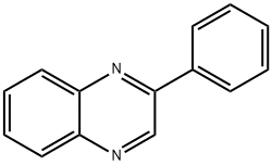 2-苯基喹噁啉分子式结构图