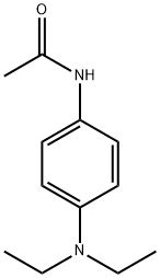 N-(4-(二乙氨基)苯基)乙酰胺分子式结构图