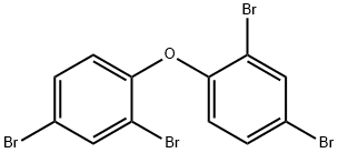 2,2',4,4'-四溴联苯醚分子式结构图