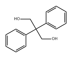 2,2-二苯基-1,3-丙烷二醇分子式结构图