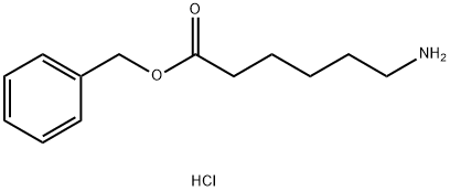 6-amino- Hexanoic acid, phenylmethyl ester, hydrochloride (1:1)分子式结构图