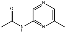 N-(6-Methylpyrazine-2-yl)acetamide分子式结构图