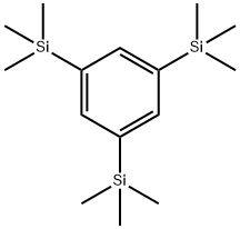 1,3,5-三(三甲硅基)苯分子式结构图