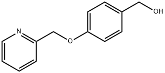 [4-(pyridin-2-ylmethoxy)phenyl]methanol分子式结构图