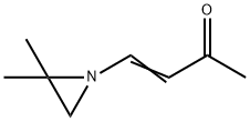 3-Buten-2-one, 4-(2,2-dimethyl-1-aziridinyl)- (9CI)分子式结构图