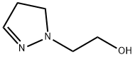 2-(4,5-二氢-1H-吡唑-1-基)乙醇分子式结构图