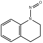 1-亚硝基-1,2,3,4-四氢喹啉分子式结构图