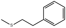 METHYL 2-PHENYLETHYL SULFIDE分子式结构图