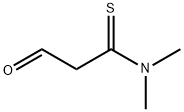 N,N-Dimethyl-3-oxopropanethioamide分子式结构图