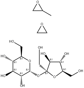 蔗糖聚氧乙烯聚氧丙烯醚分子式结构图