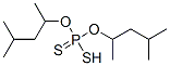 二(1,3-二甲基丁基)二硫代磷酸酯分子式结构图