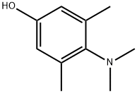 4-二甲基氨基-3,5-二甲苯酚分子式结构图