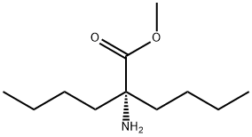 2-Amino-2-butylhexanoic acid methyl ester分子式结构图