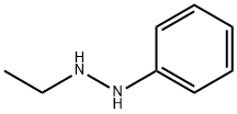 1-Ethyl-2-phenylhydrazine分子式结构图