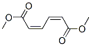 (2Z,4Z)-2,4-Hexadienedioic acid dimethyl ester分子式结构图