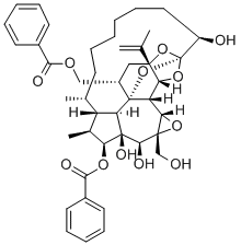 gnidimacrin分子式结构图