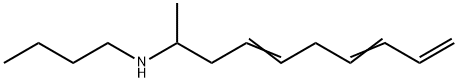 N-Butyl-4,7,9-decatrien-2-amine分子式结构图