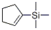 Cyclopentenyltrimethylsilane分子式结构图