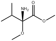 Valine,  2-methoxy-,  methyl  ester分子式结构图