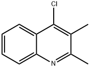 4-CHLORO-2,3-DIMETHYLQUINOLINE分子式结构图