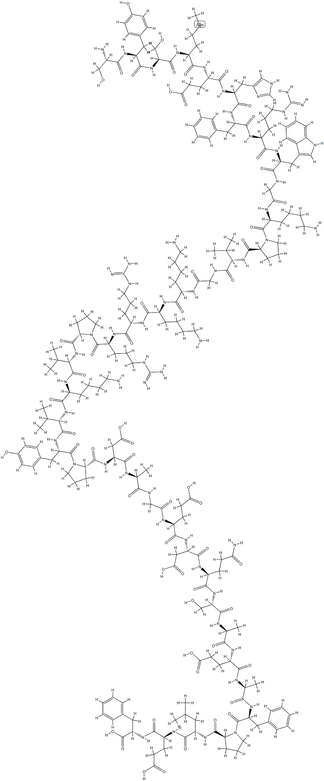 丝拉克肽分子式结构图