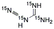 CYANOGUANIDINE-15N4分子式结构图