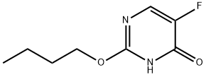 2-(Butoxy)-5-fluoropyrimidin-4(1H)-one分子式结构图