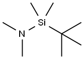 N,N-二甲基-叔丁基二甲基甲硅烷基胺分子式结构图