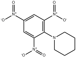 1,3,5-Trinitro-2-piperidinobenzene分子式结构图