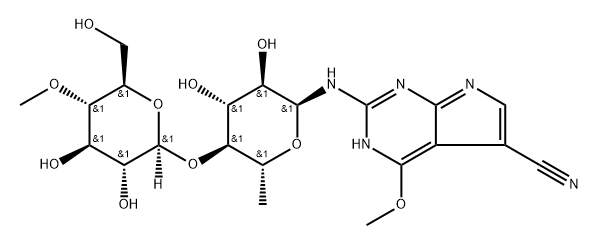 Dapiramicin分子式结构图