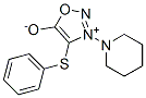 4-(Phenylthio)-3-(1-piperidinyl)sydnone分子式结构图