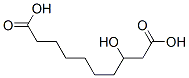 3-hydroxydecanedioic acid分子式结构图