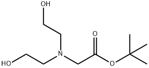 tert-butyl 2-(bis(2-hydroxyethyl)aMino)acetate分子式结构图