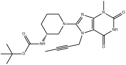 利格列汀杂质D分子式结构图