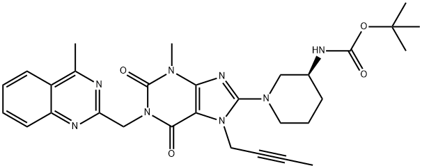 利格列汀杂质S分子式结构图