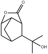 3,5-Methano-2H-cyclopenta[b]furan-2-one,hexahydro-7-(1-hydroxy-1-methylethyl)-(9CI)分子式结构图