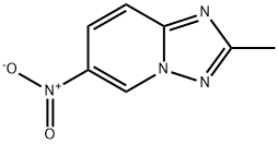 2-甲基-6-硝基-[1,2,4]三唑并[1,5-A]吡啶分子式结构图