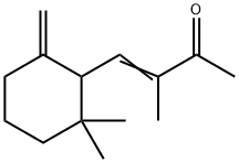 异甲基-α-紫罗兰酮分子式结构图