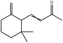 GAMMA-紫罗兰酮分子式结构图