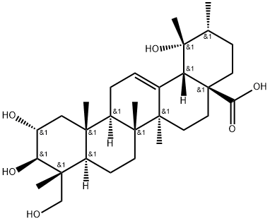 23-羟基委陵菜酸分子式结构图