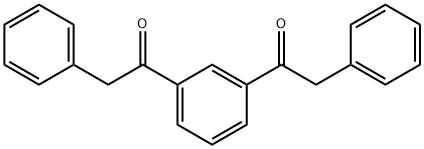 ETHANONE, 1,1'-(1,3-PHENYLENE)BIS[2-PHENYL-分子式结构图