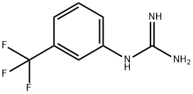 N-(3-TRIFLUOROMETHYL-PHENYL)-GUANIDINE分子式结构图