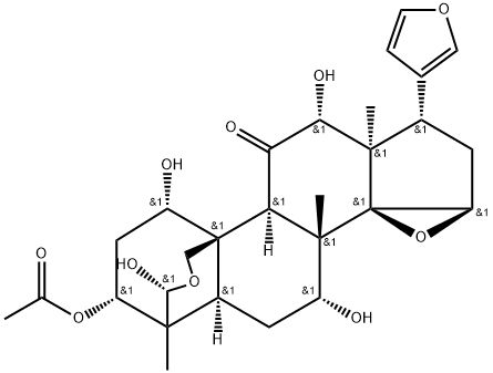 12-HYDROXYAMOORASTATIN分子式结构图