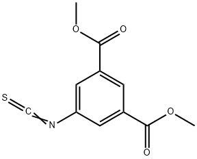 5-Isothiocyanato-1,3-benzenedicarboxylic acid dimethyl ester分子式结构图