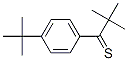 4-tert-Butyl-1(1-thioxo-2,2-dimethyl-propyl)-benzene分子式结构图