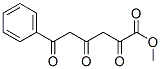 methyl alpha,gamma,.epsilon.-trioxobenzenehexanoate分子式结构图