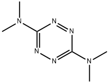 3,6-Bis(dimethylamino)-1,2,4,5-tetrazine分子式结构图