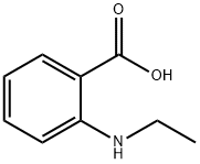 2-(ethylamino)benzoic acid 分子式结构图