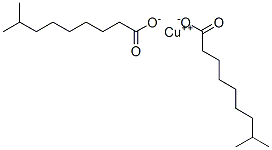 异癸酸铜盐分子式结构图